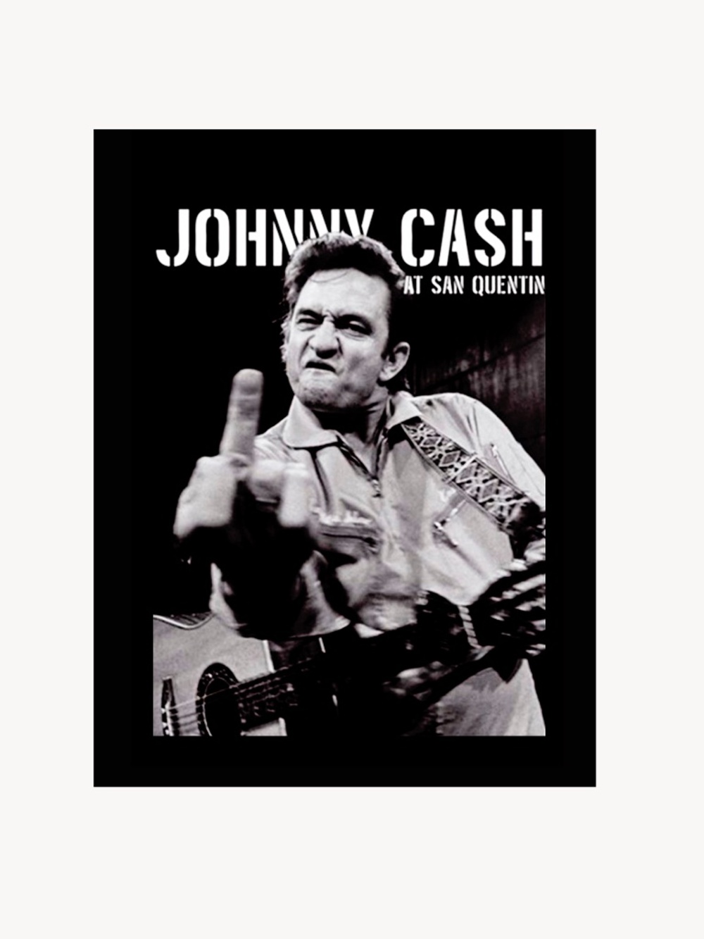 JOHNNY CASH 13" x 19" Photo Print Poster